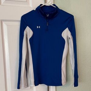 Under Armour Cold Gear 1/4 Zip Pullover, XS